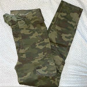 Camo Print Jeans